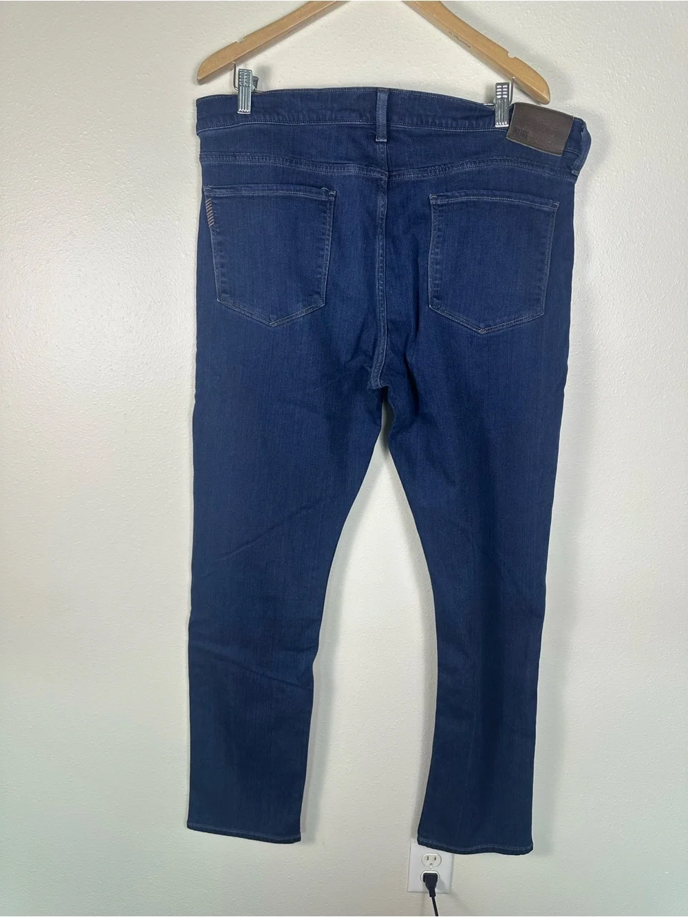 PAIGE Men 38 Classic Federal Slim Straight Denim Blue Jean